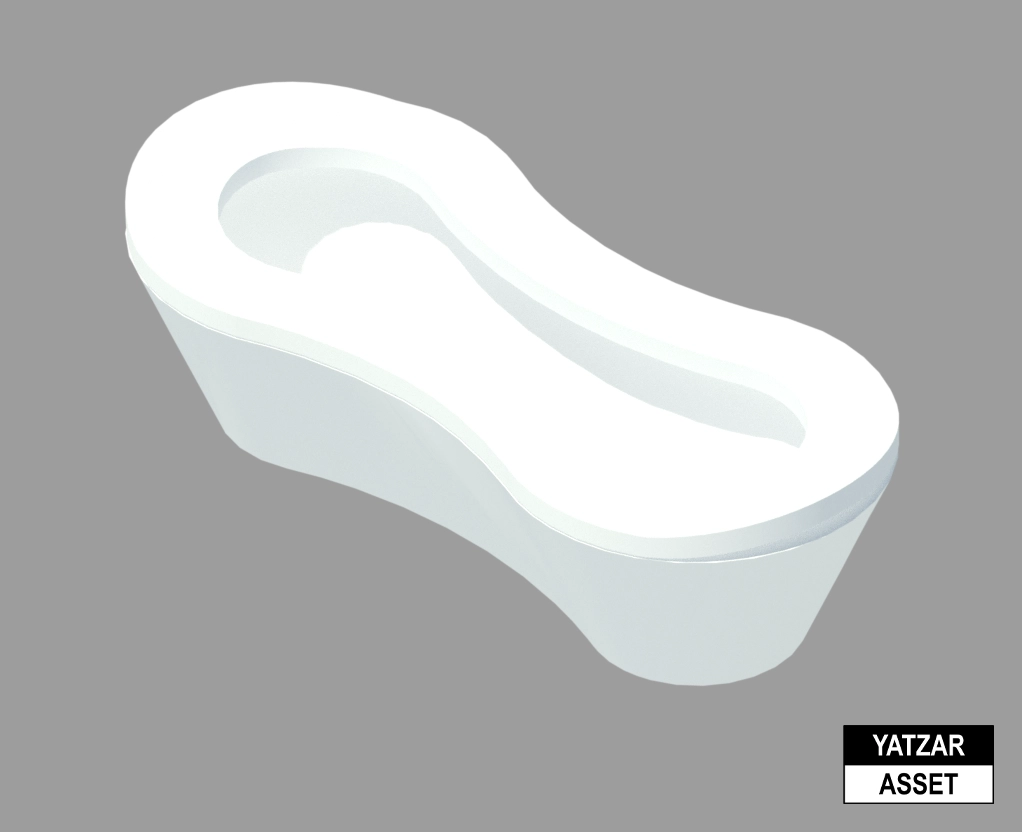 Yatzar Asset | Hindware |Bathtub | Revit Model