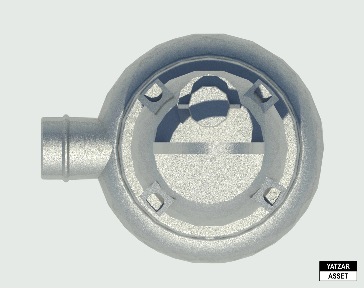 Yatzar Asset | Ekki | Sewage Submersible Pump | Revit Model