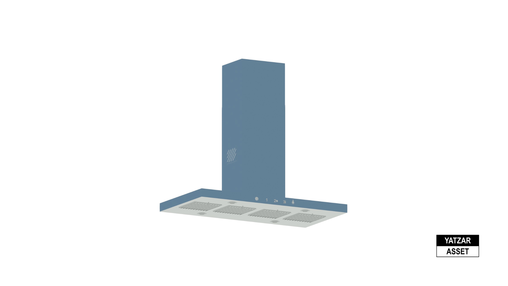Yatzar Asset | Bosch | 4 Supra Glass 120 cm Baffle Filter Ceiling Mounted Kitchen Chimney With Suction Capacity