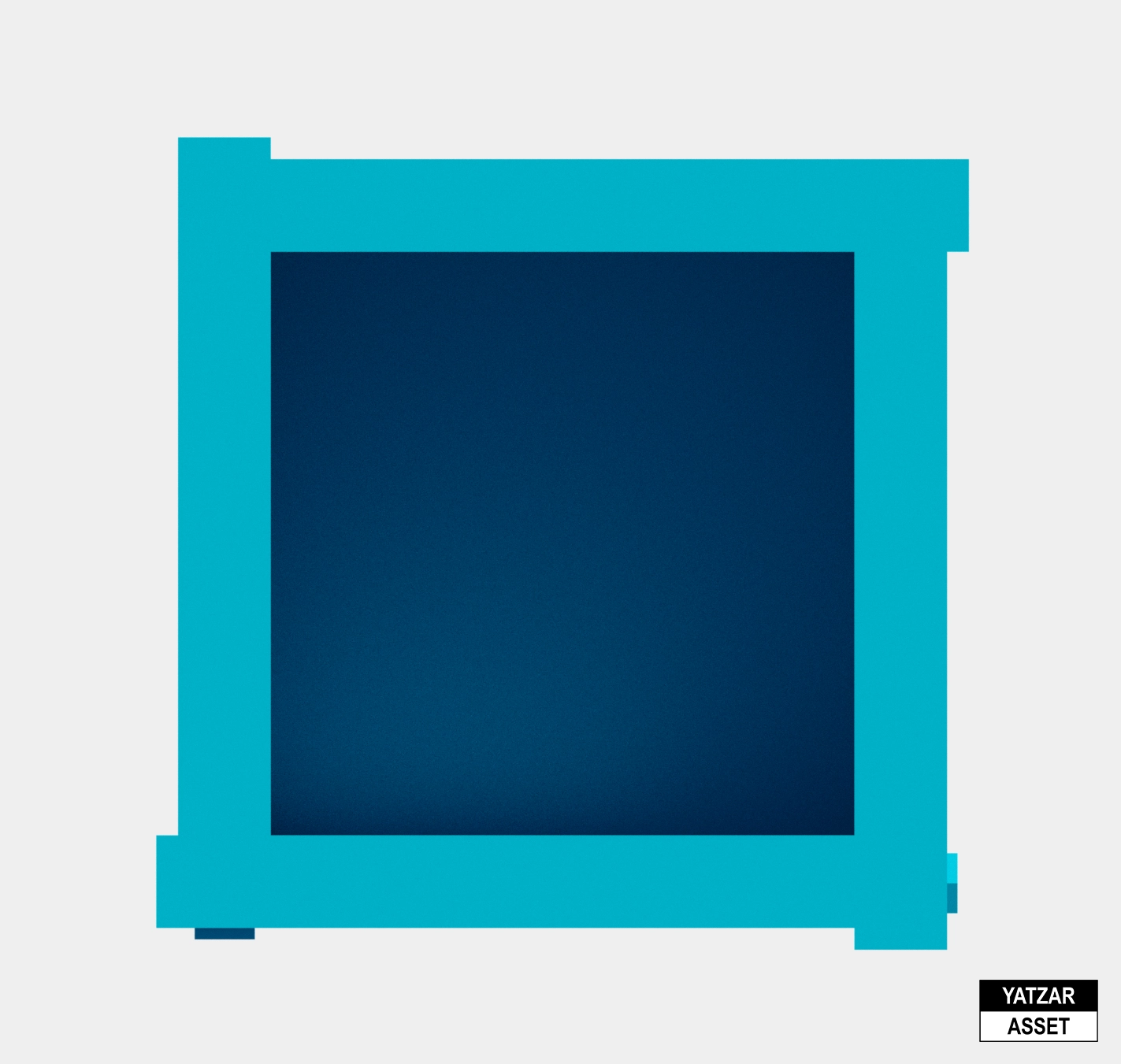Yatzar Asset | Cement Cube Mould | Revit Model
