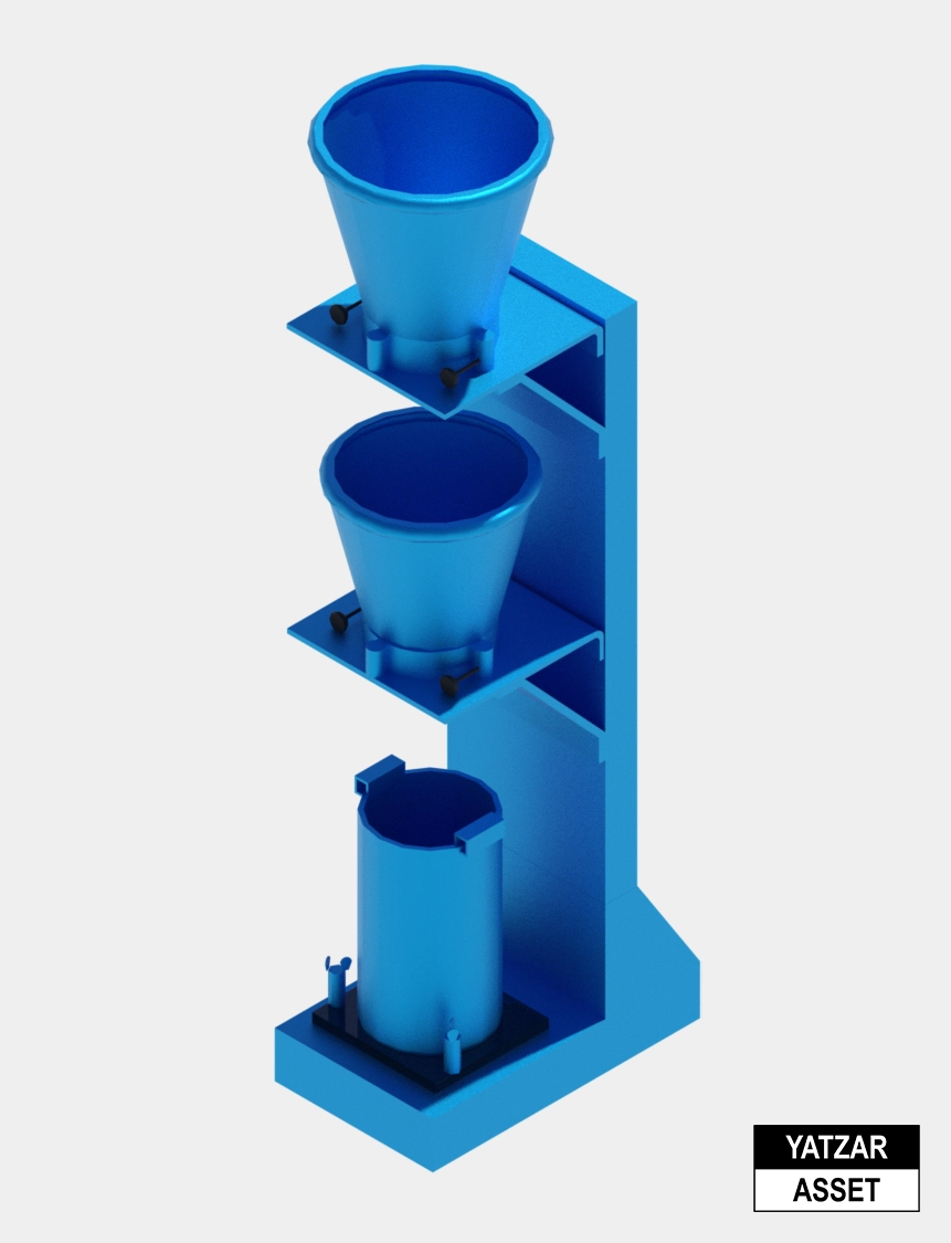 Yatzar Asset | Compaction Factor Apparatus | Revit Model