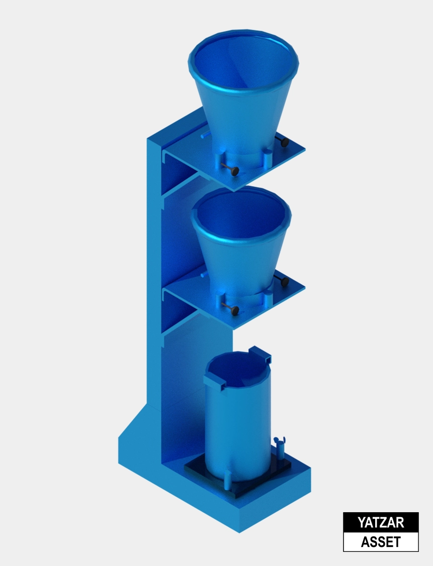 Yatzar Asset | Compaction Factor Apparatus | Revit Model