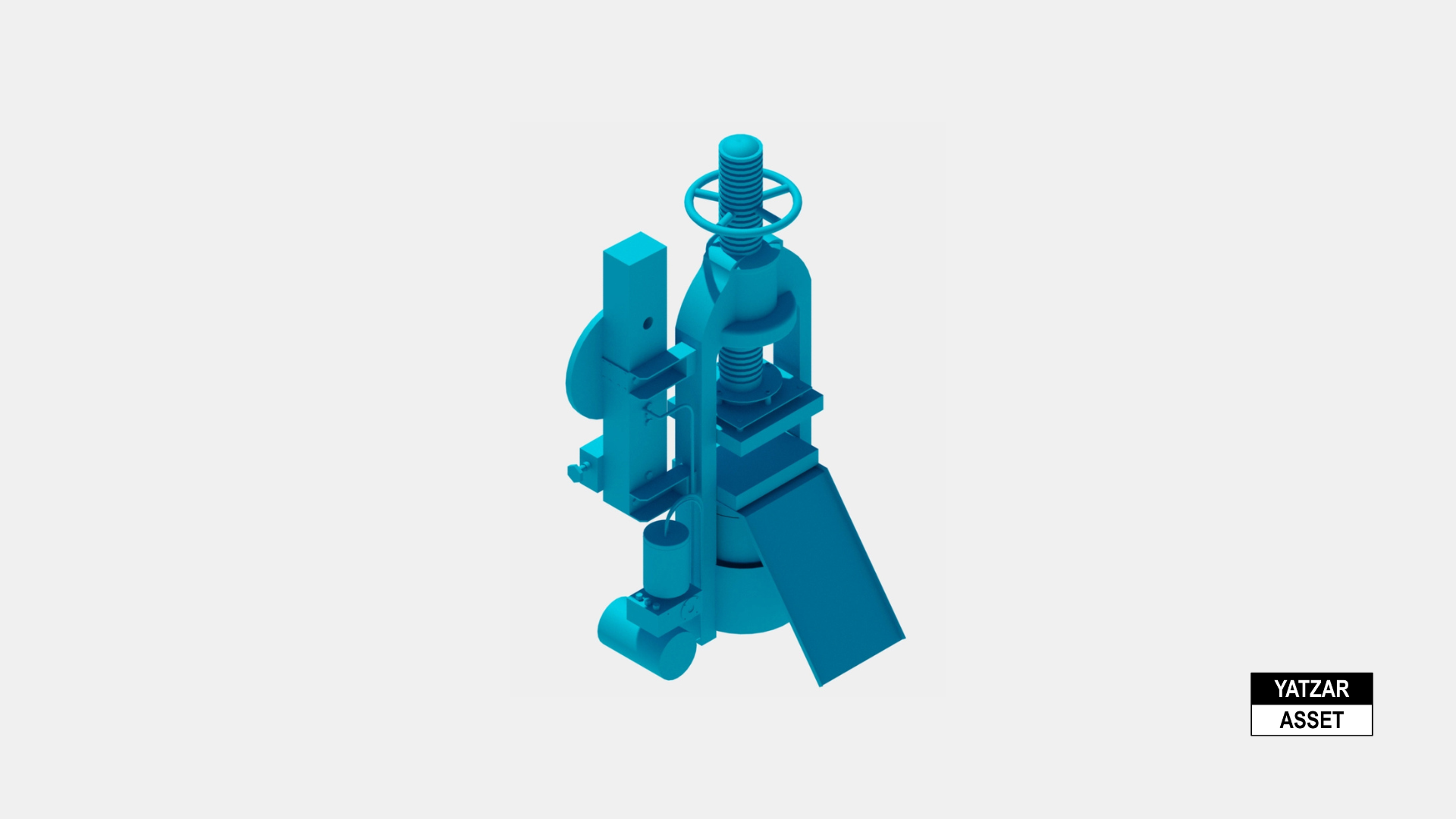 Yatzar Asset | Compression Testing Machine | Revit Model