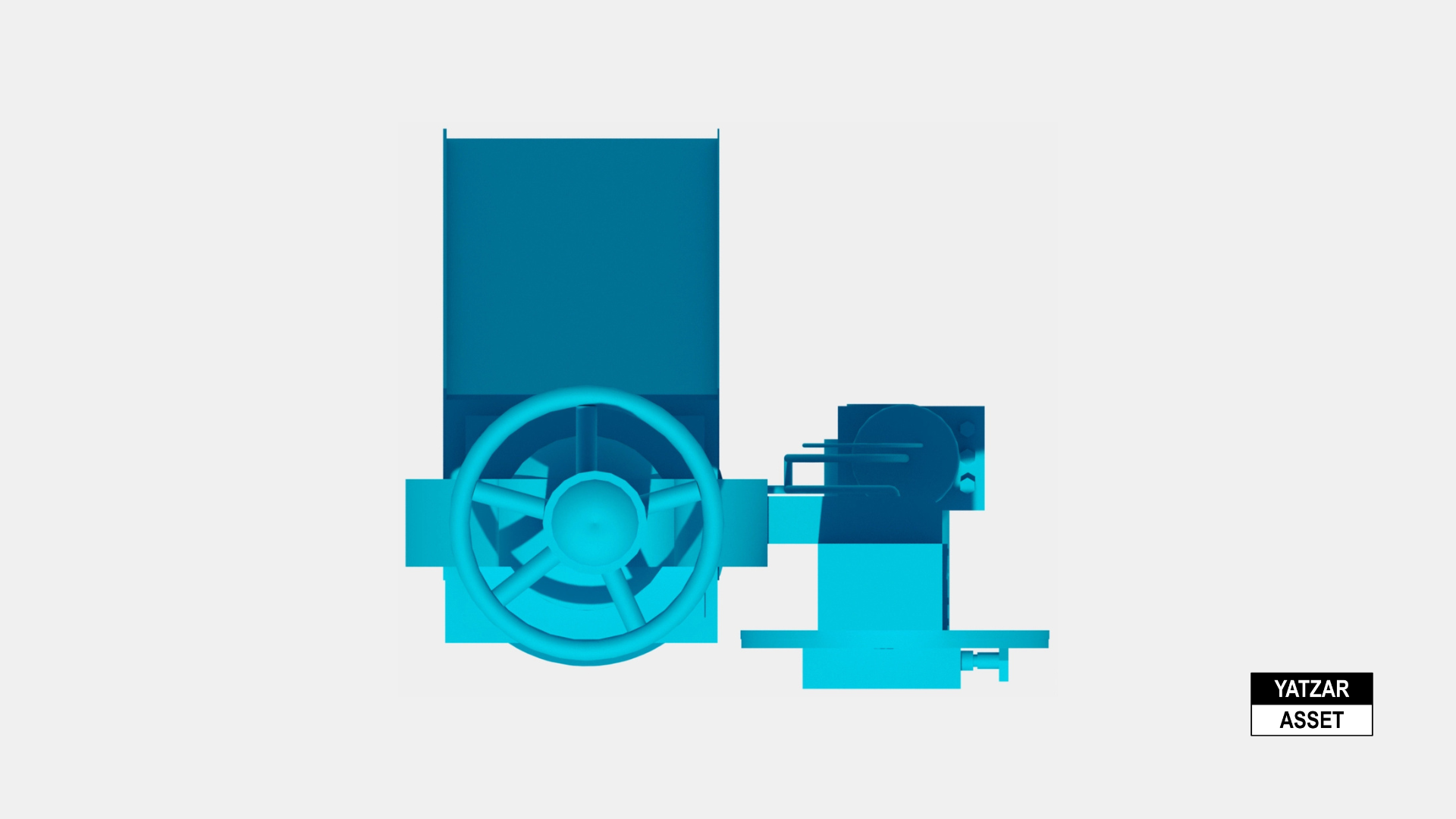 Yatzar Asset | Compression Testing Machine | Revit Model