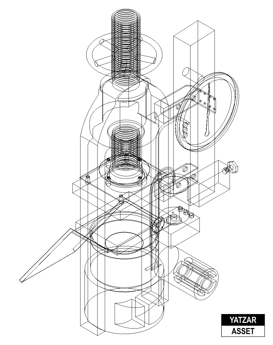 Yatzar Asset | Compression Testing Machine | Revit Model
