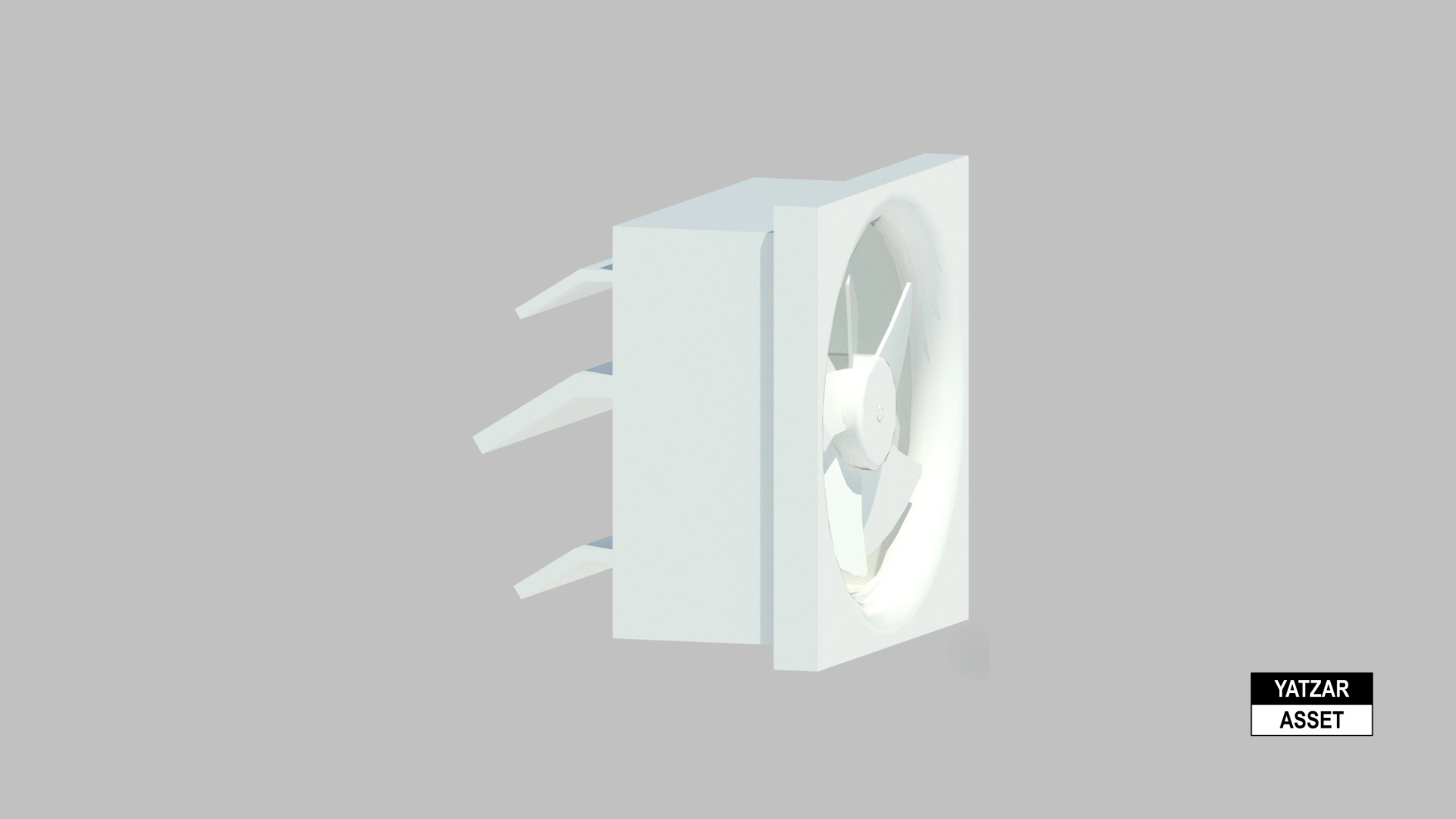 Yatzar Asset | Crompton | Axial Air Exhaust Fan| Revit Model