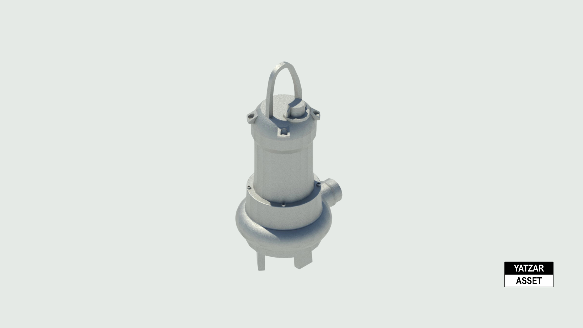 Yatzar Asset | Ekki | Sewage Submersible Pump | Revit Model
