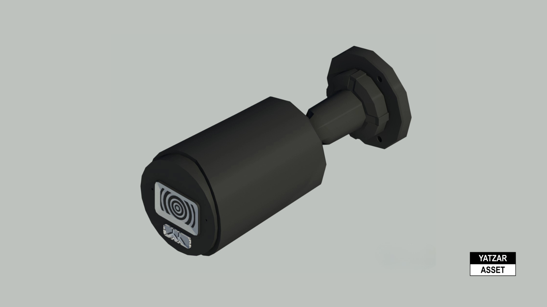 Yatzar Asset | Hikvision | 4 MP Acusense Smart Hybrid Light Motorized Varifocal Bullet Network Camera| Revit Model