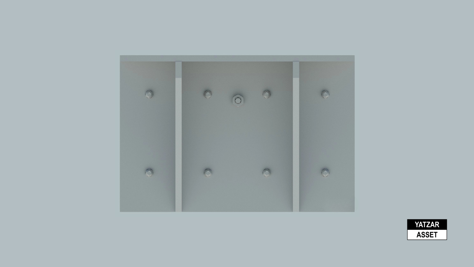 Yatzar Asset | Ingal | Bridge Barrier Mounting Bracket 16mm | Revit Model