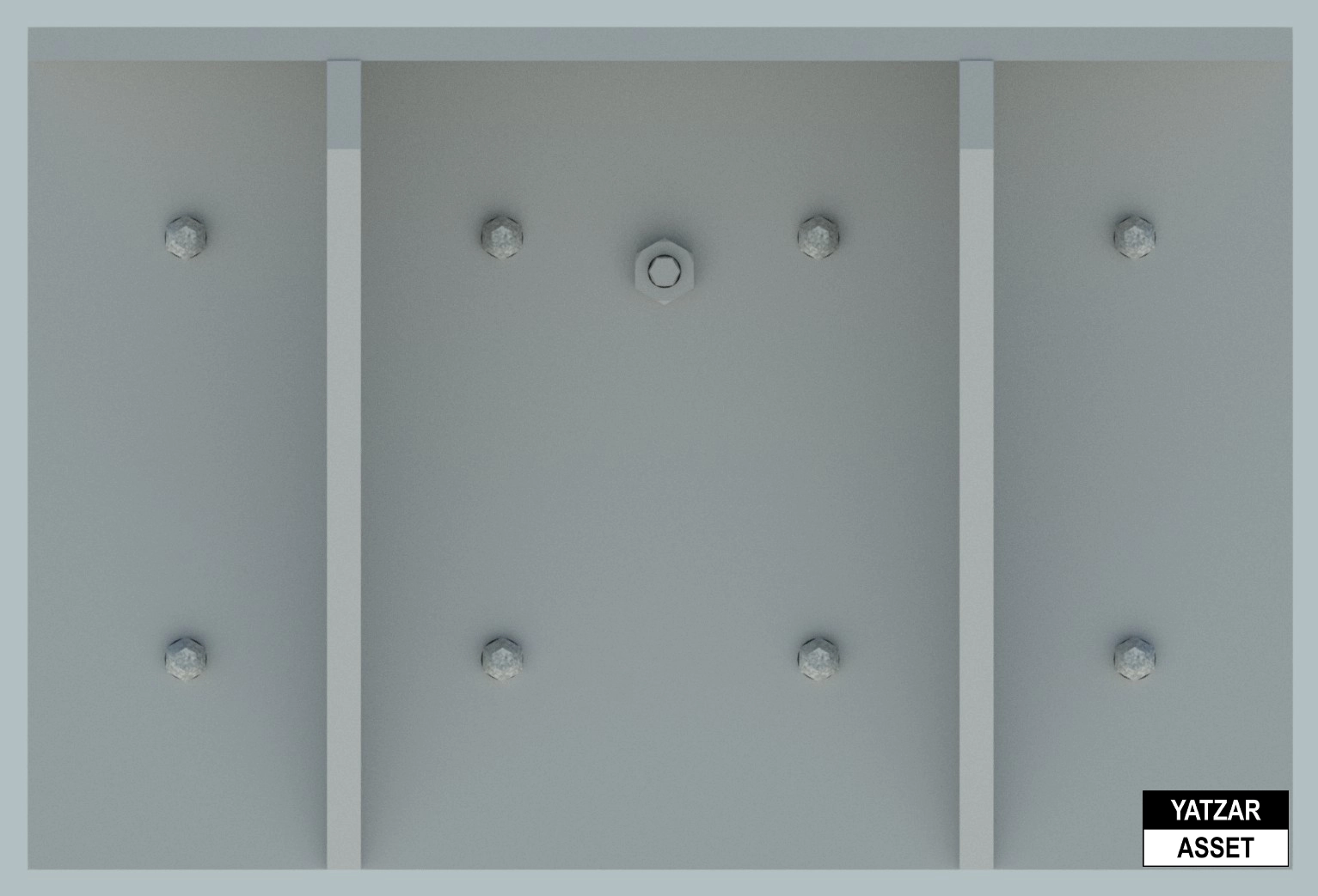 Yatzar Asset | Ingal | Bridge Barrier Mounting Bracket 16mm | Revit Model