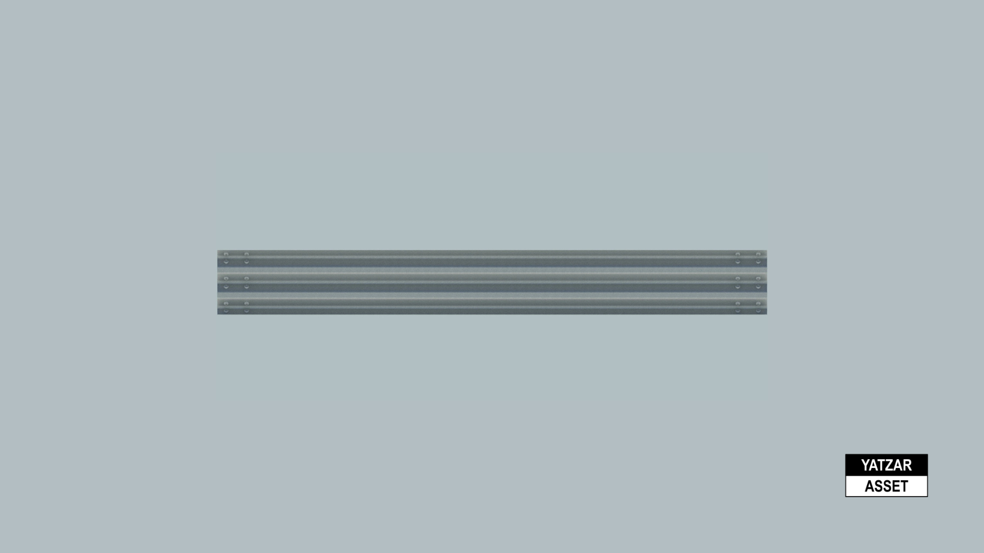Yatzar Asset | Ingal | Thrie-Beam GuardRail 4000mm NLL | Revit Model