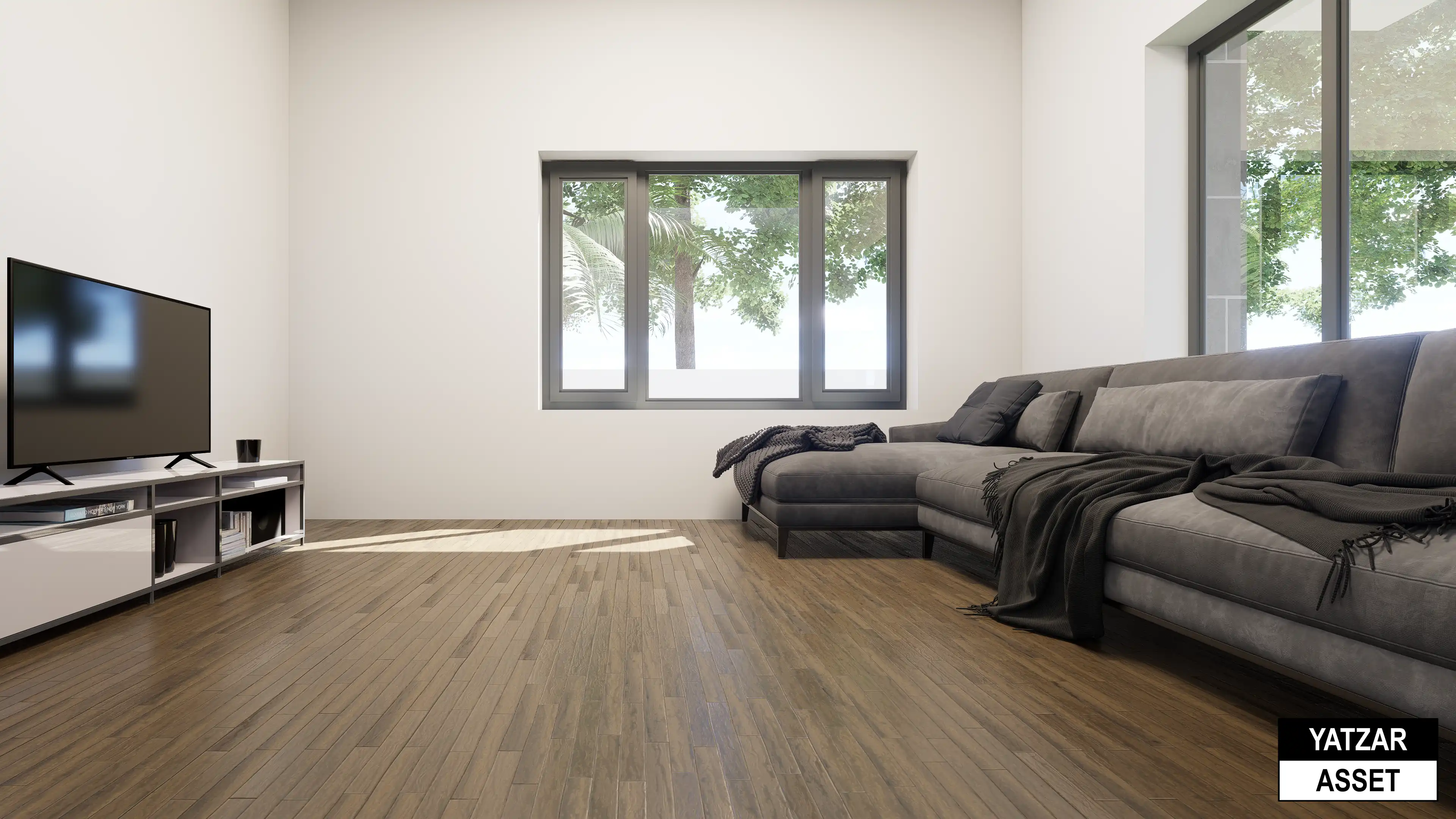 Yatzar Asset | Modern 1BHK House | Blender 3D Model | 1031 sq.ft.