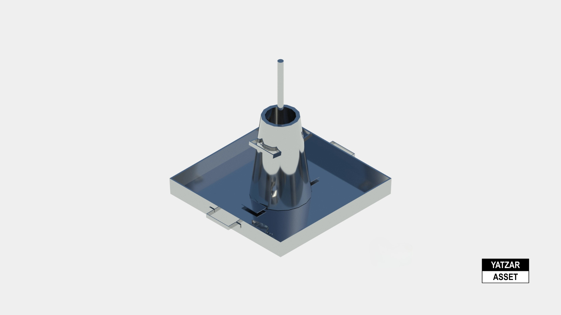Yatzar Asset | Slump Test Apparatus | Revit Model