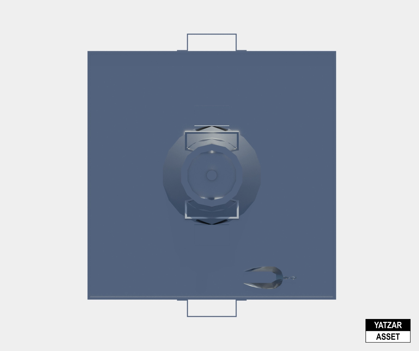 Yatzar Asset | Slump Test Apparatus | Revit Model