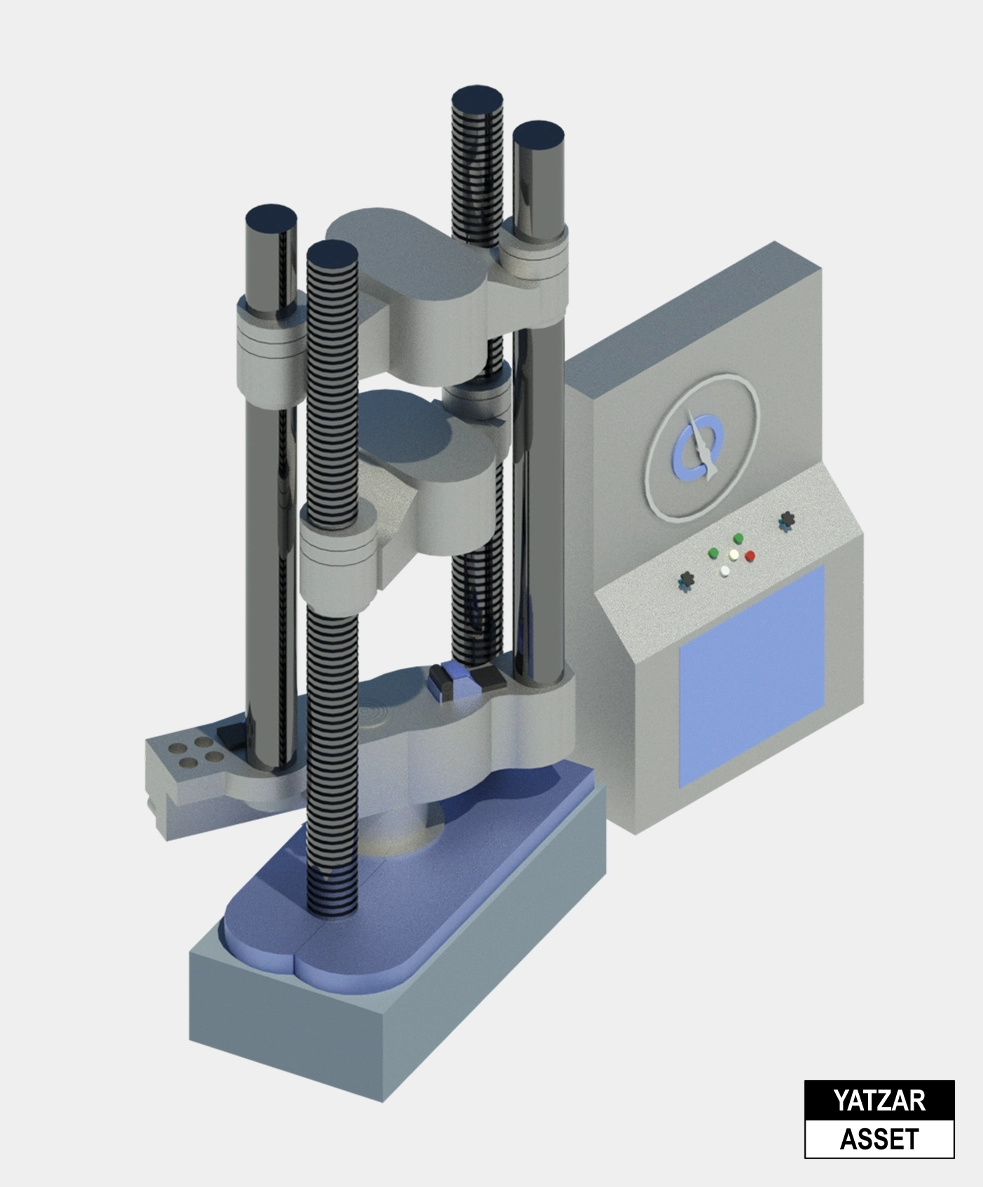 Yatzar Asset | Universal Testing Machine | Revit Model