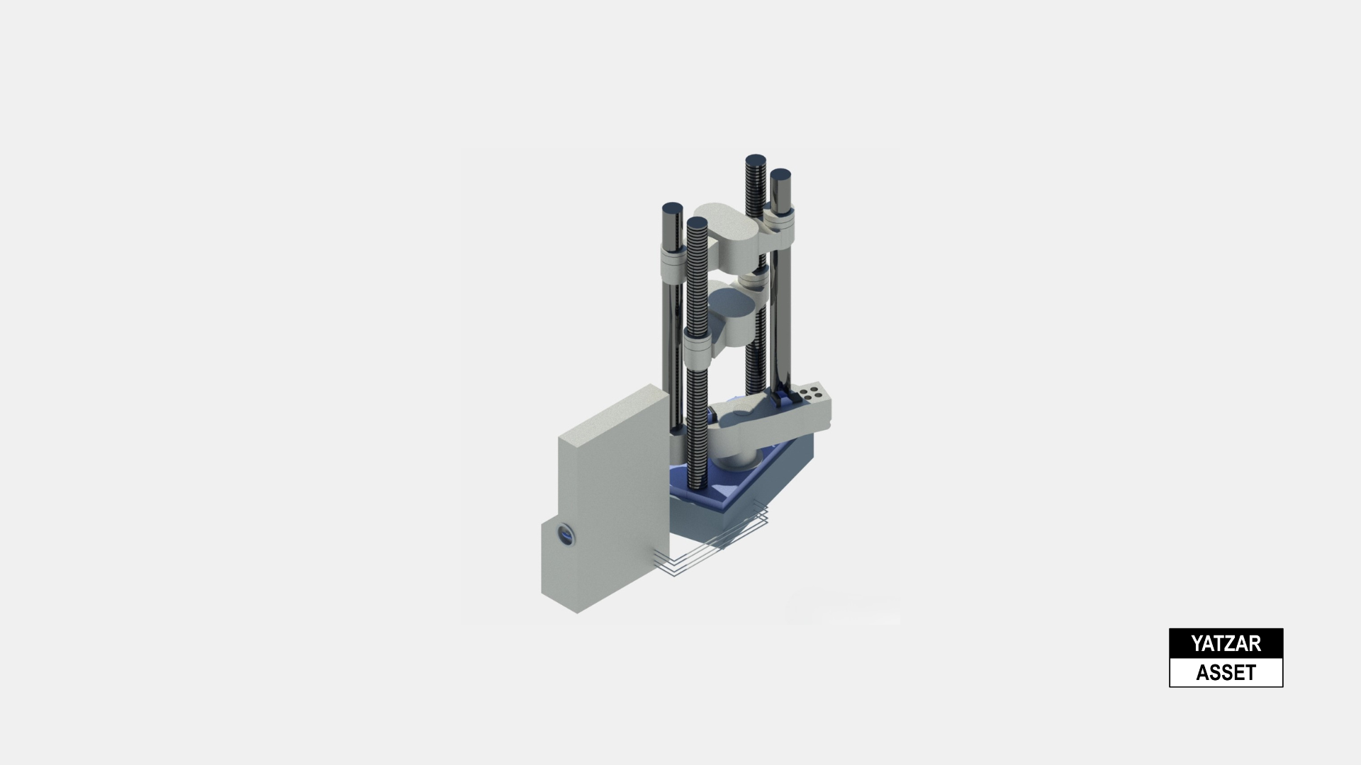 Yatzar Asset | Universal Testing Machine | Revit Model
