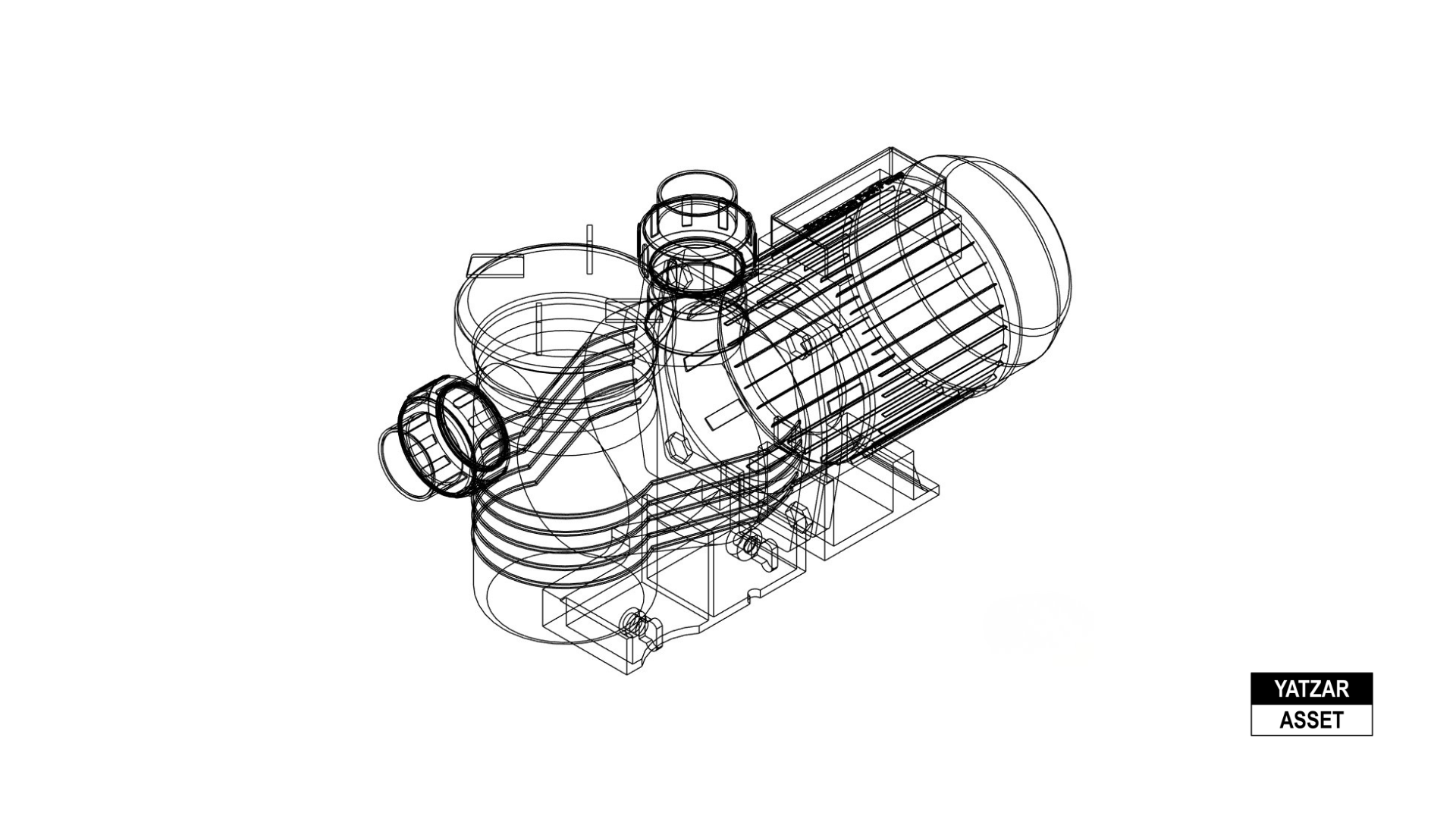 Yatzar Asset | Waterco | SupaStream Pool Pump | Revit Model