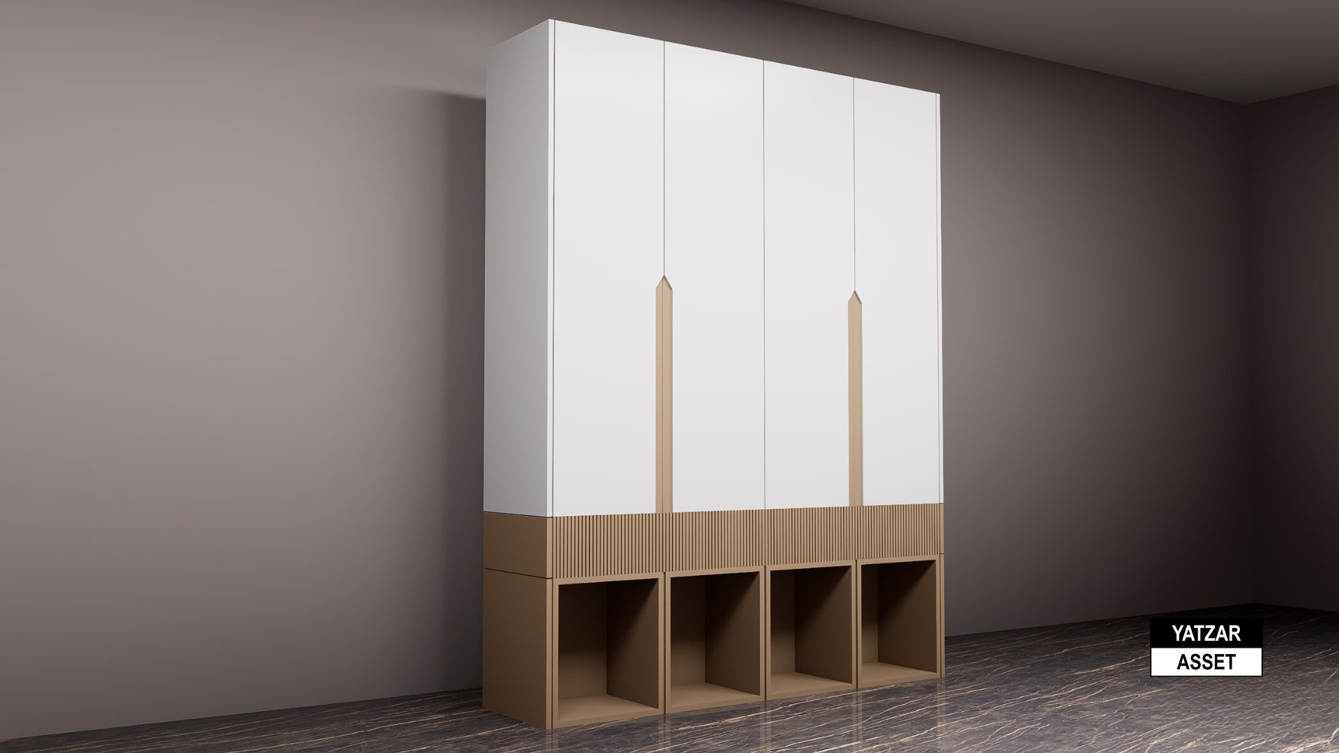Yatzar Asset | Wardrobe | Blender Model