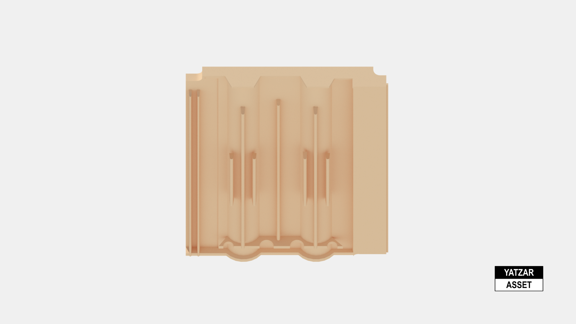 Yatzar Asset | Wienerberger | Clay Roof Tile | Revit Model