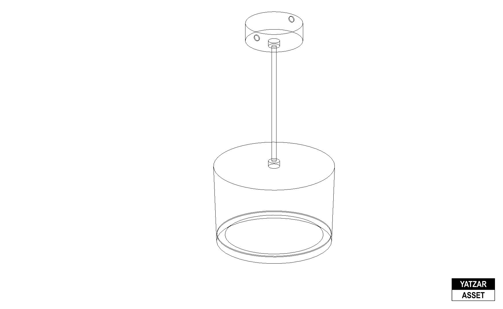 Yatzar Asset | Wipro Lighting | Wipro Halo Plus  Suspended Downlight 12W