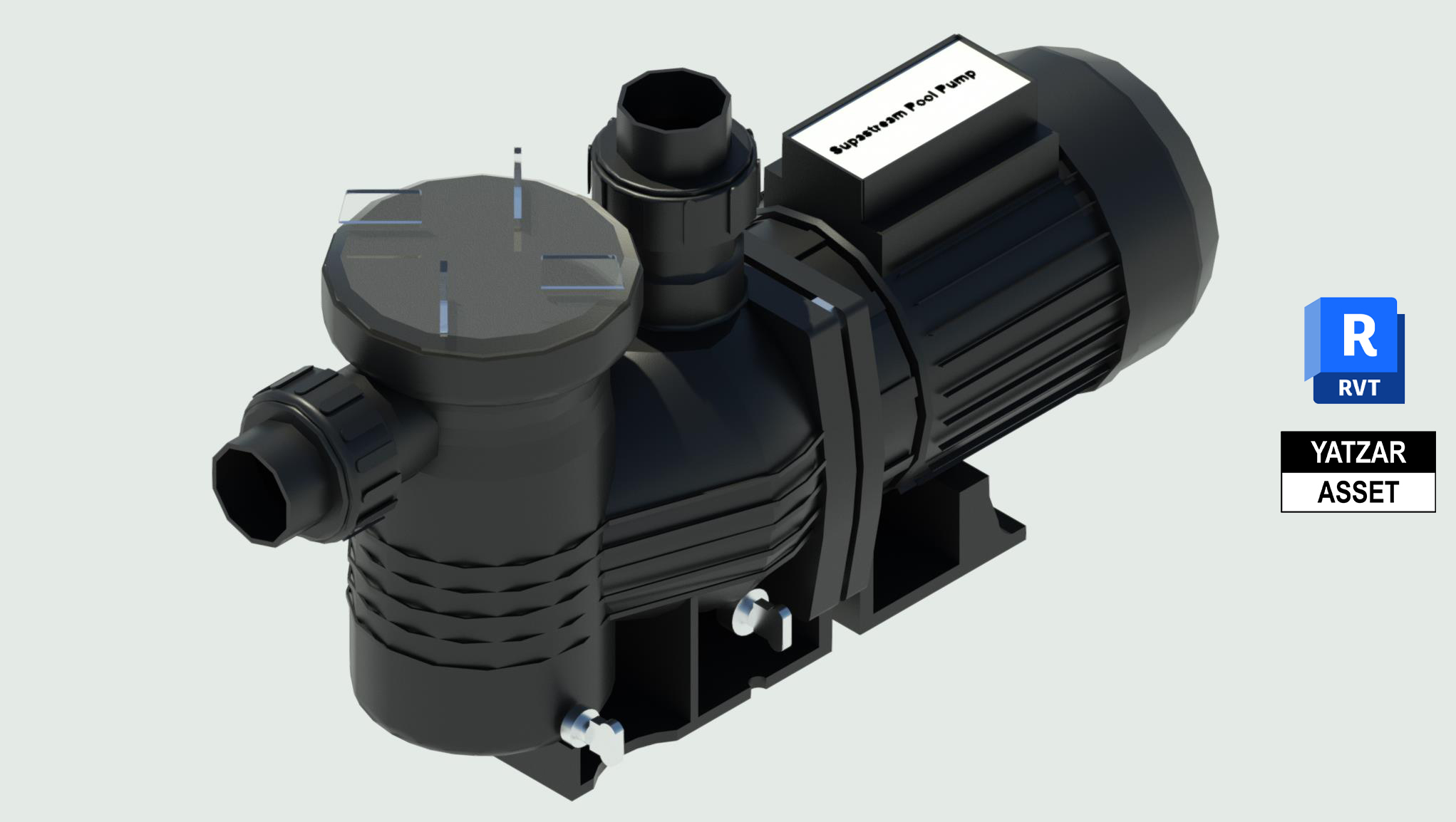 Yatzar Asset | Waterco | SupaStream Pool Pump | Revit Model