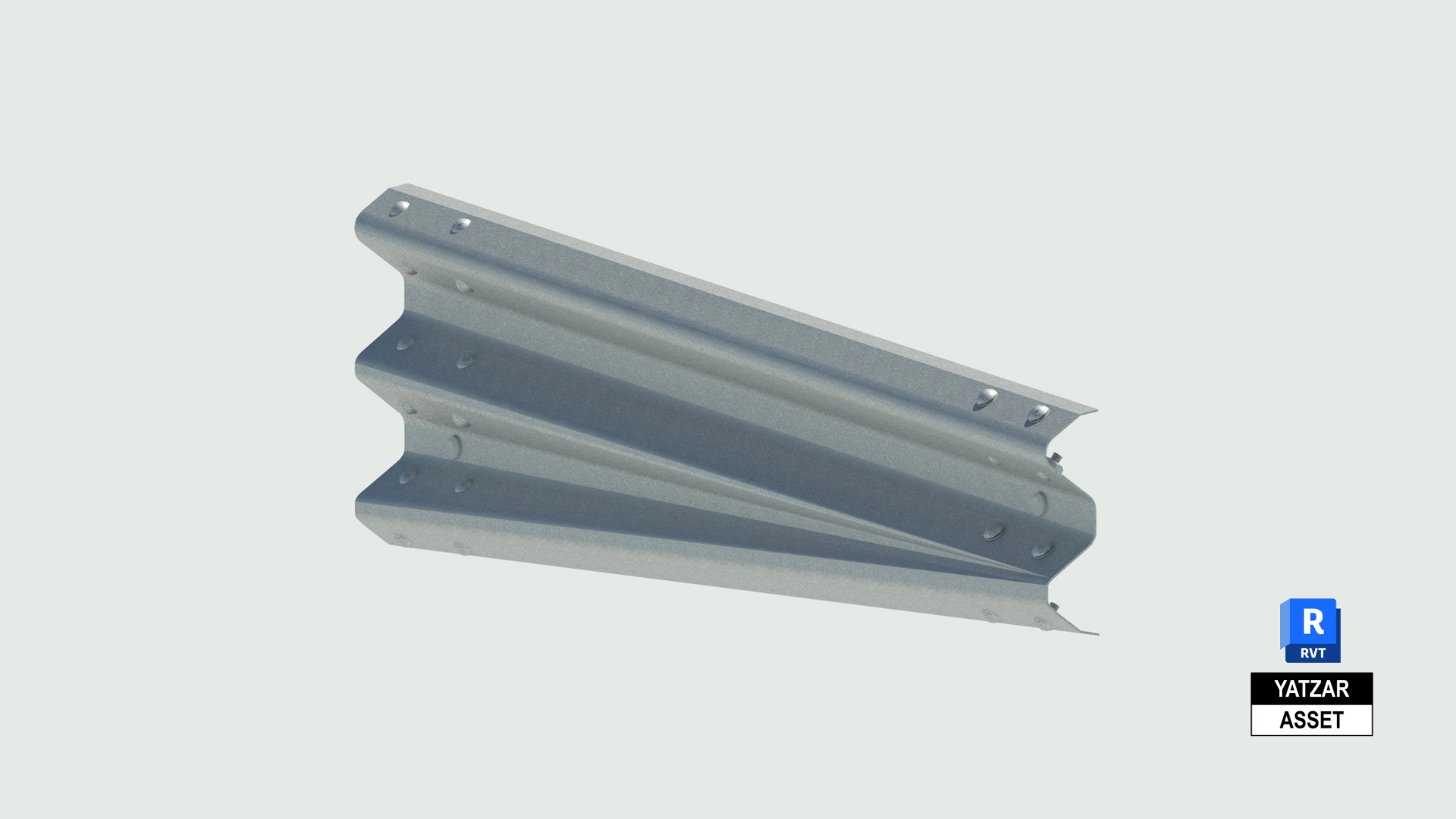 Yatzar Asset | Ingal | Asymmetric Transition 1905mm RHS Thrie to W | Revit Model