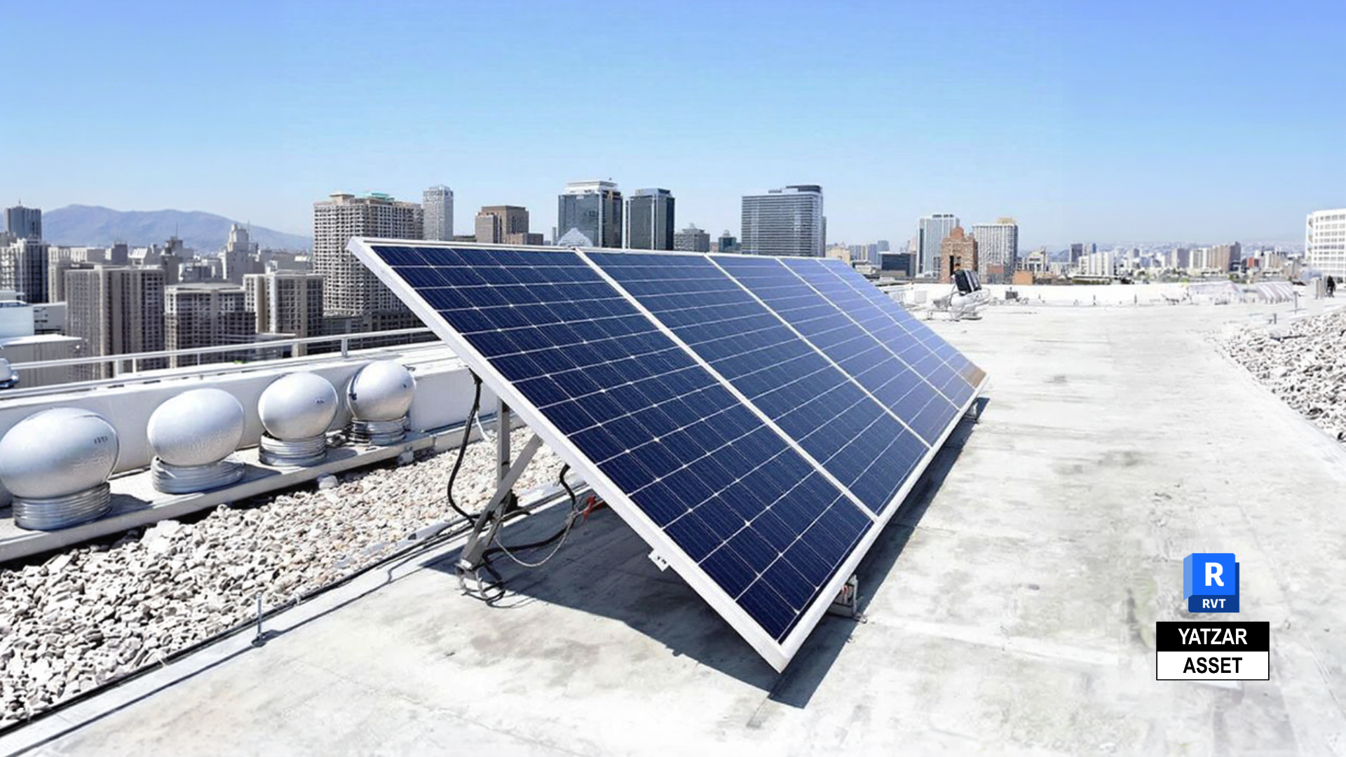 Yatzar Asset | Tata Power | Power Solar Module | Revit Model