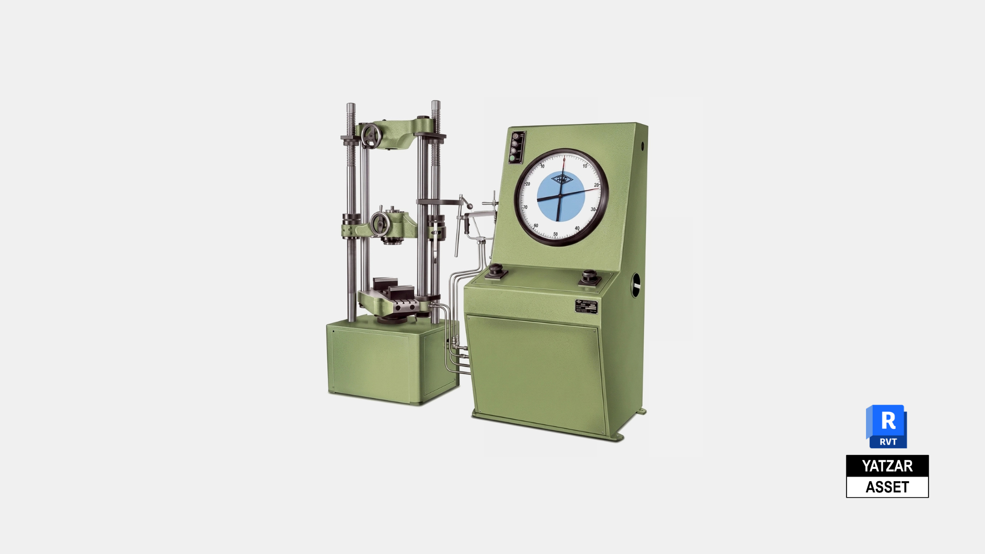Yatzar Asset Universal Testing Machine | Revit Model