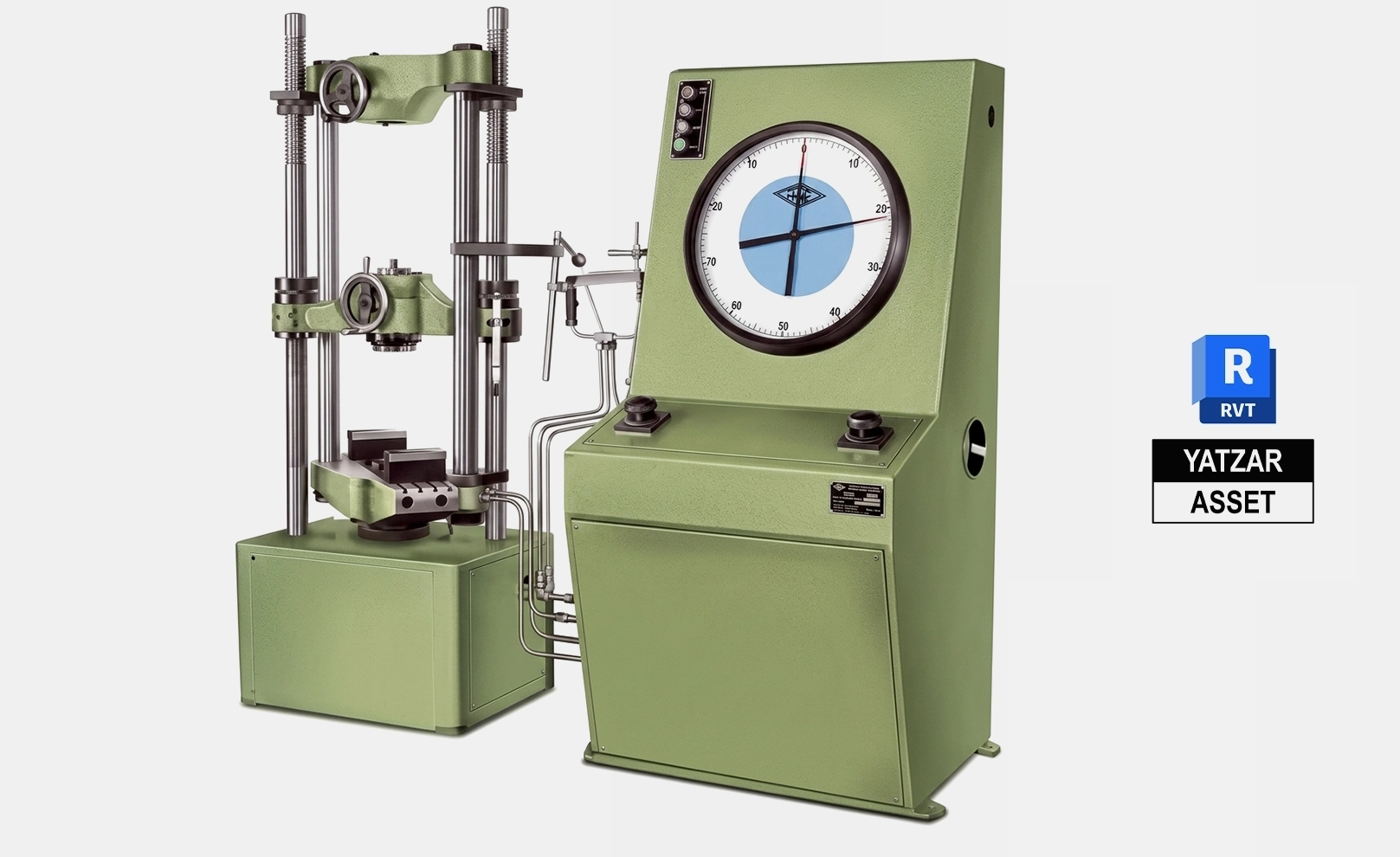 Yatzar Asset | Universal Testing Machine | Revit Model