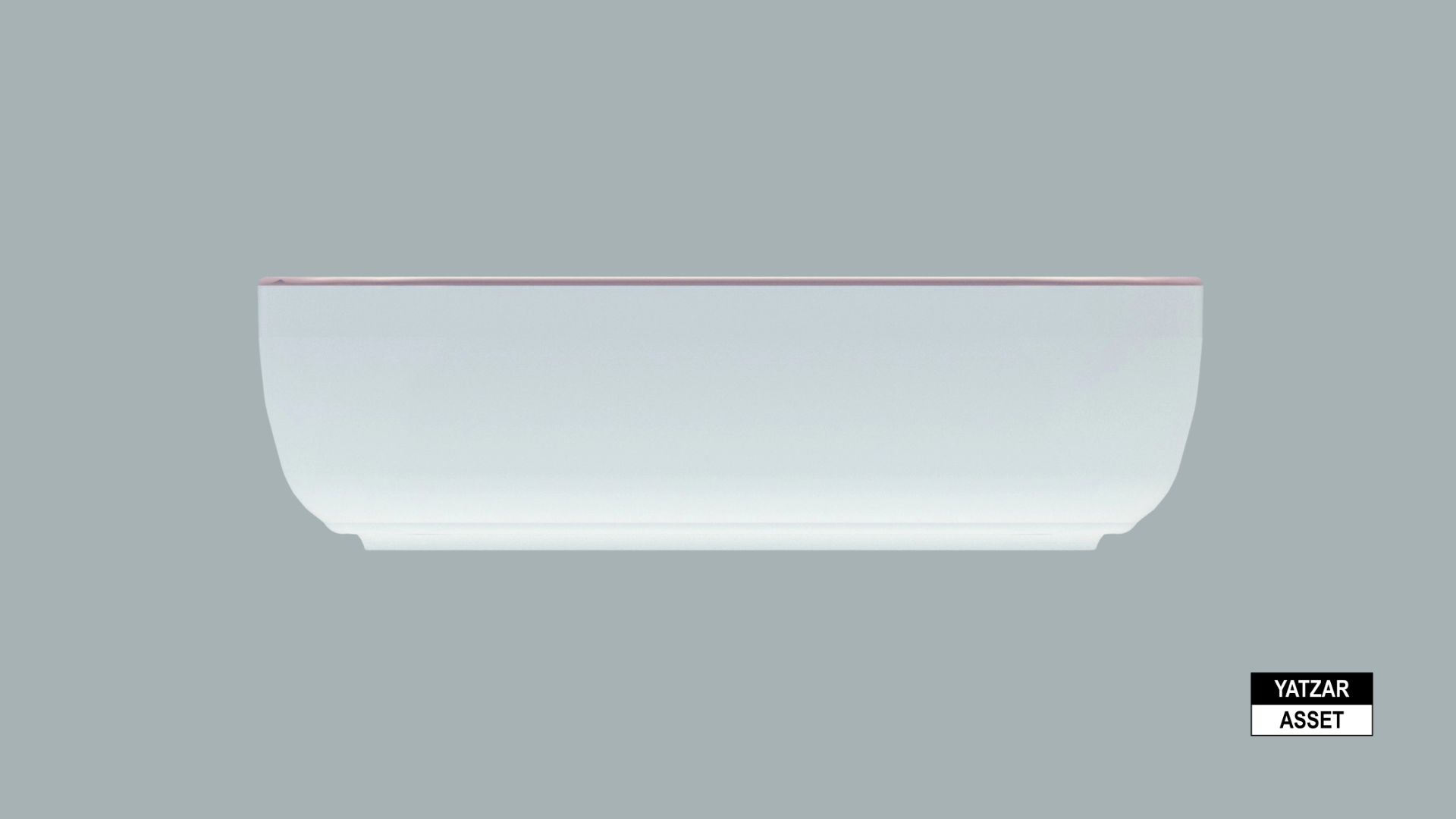 Yatzar Asset | Cera | Cera Lustre Glitz Campa L Glitz Thin Rim Tabletop Wash Basin - Rose Gold