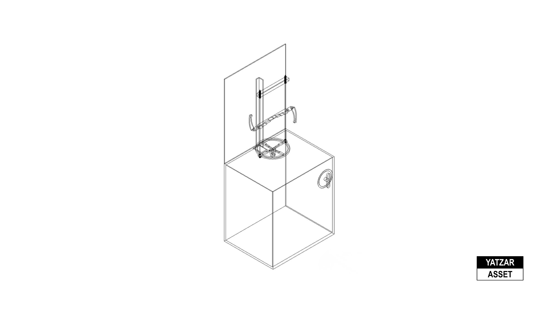 Yatzar Asset | Motorized Sieve Shaker | Revit Model