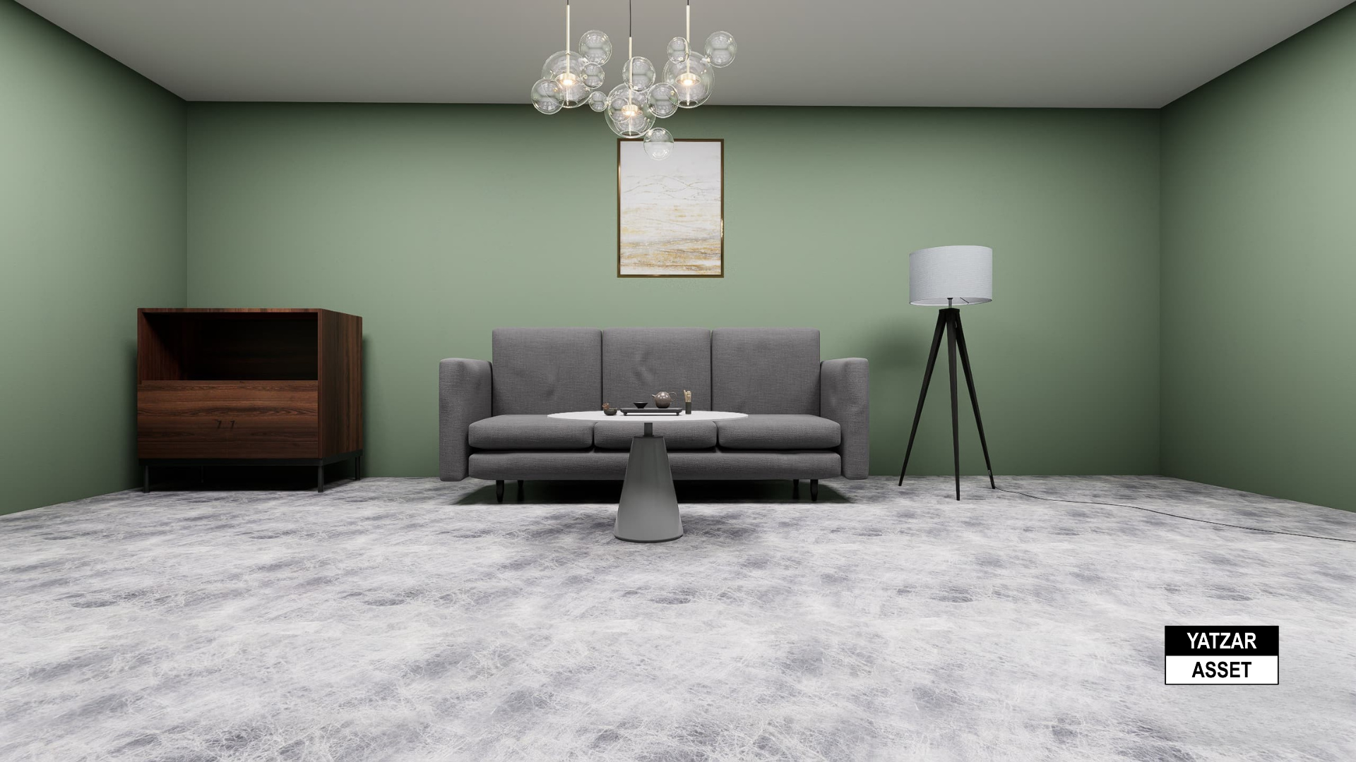 Yatzar Asset | Sofa | Blender Model