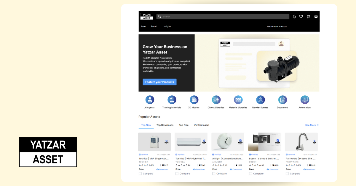 Login - Yatzar Asset AECO Platform India